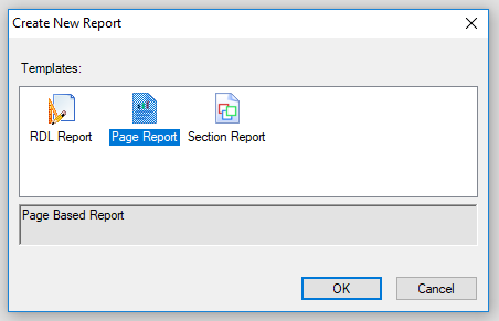 .NET Report Types