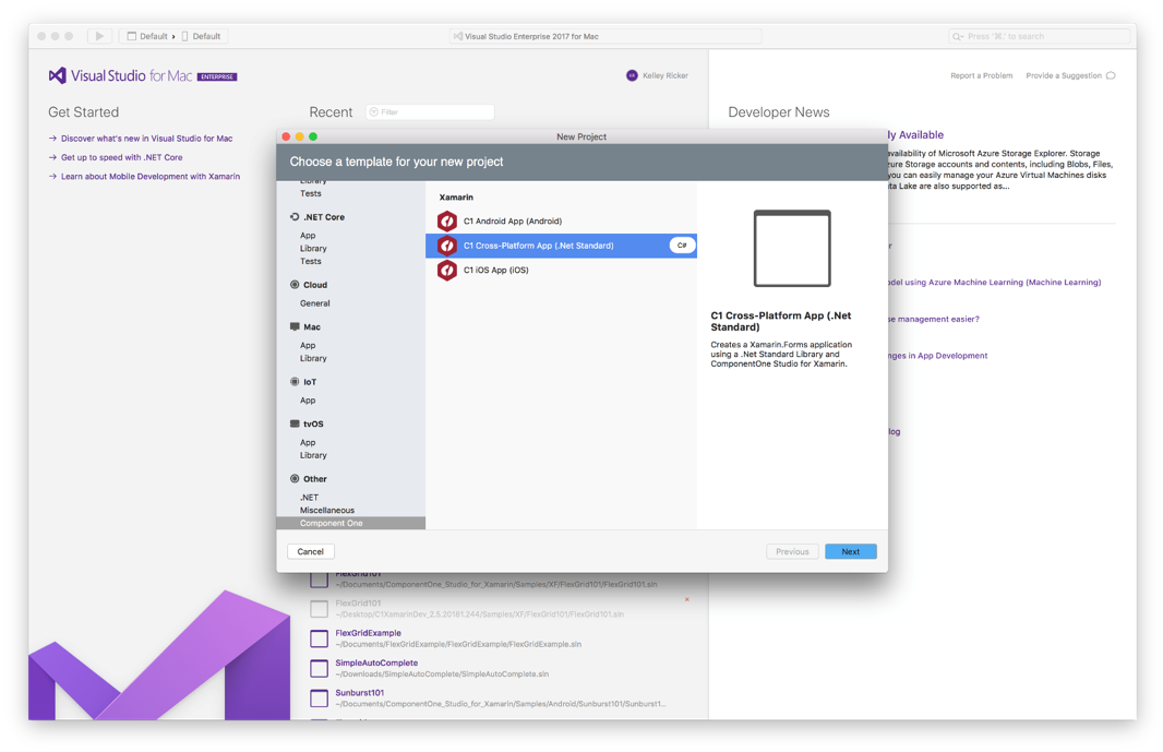 What’s new in ComponentOne Studio for Xamarin 2018