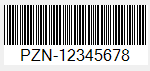 .NET PZN Barcode