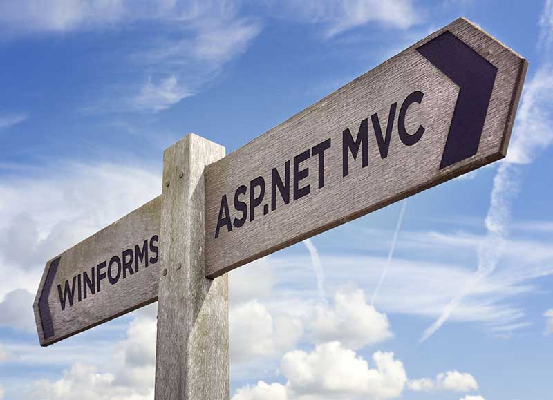 Migrating a WinForms App to ASP.NET MVC