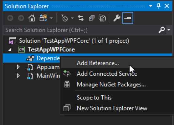 Migrating a WPF App in .NET Core 3.0