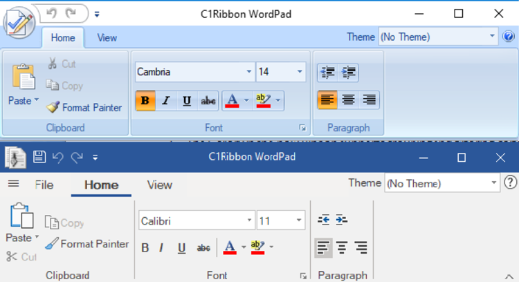 Migration from the Classic Ribbon to the New Ribbon