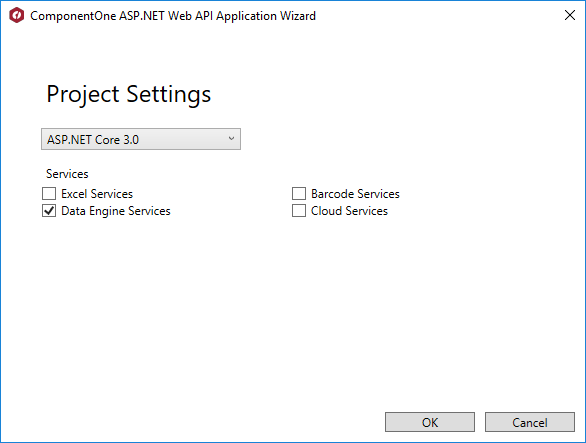 Using the ComponentOne DataEngine API for ASP.NET Core