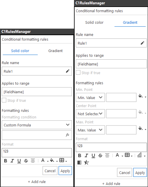 Introducing UI-based Rules Manager in WinForms