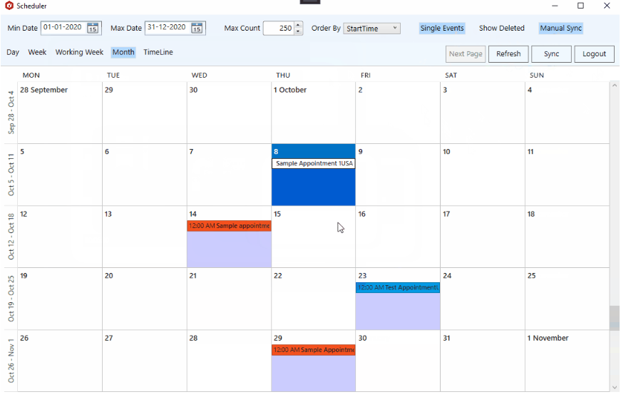 Using Google Calendar with C1Scheduler for WPF ComponentOne