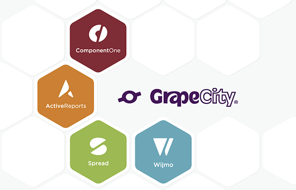 The new logos for GrapeCity Developer Solutions product lines