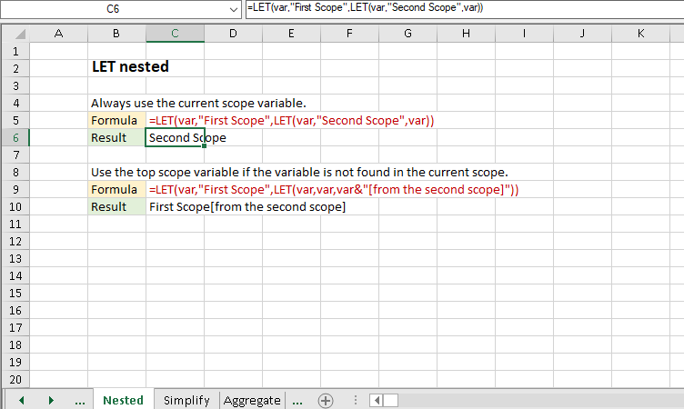 New Excel LET Function Enhances Calculation Performance