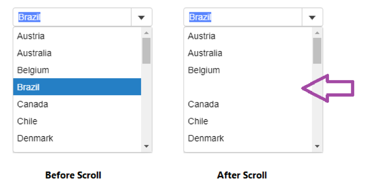 Scroll Bug in Chrome 70 affects Wijmo ComboBox