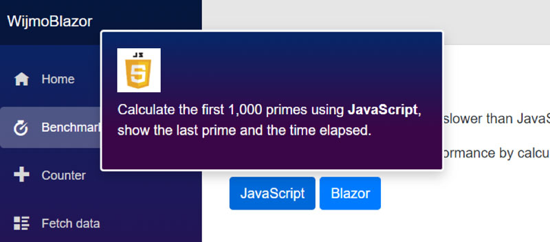 .NET Wrappers for Using JavaScript Components in Blazor
