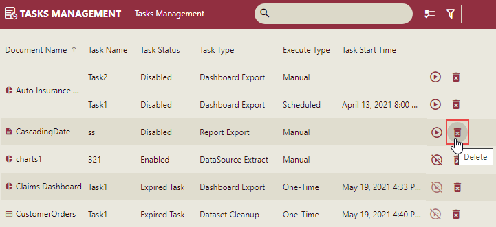 Enable a Task