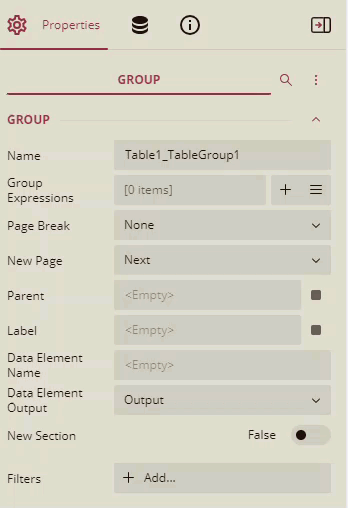 Group_New Page OPtion