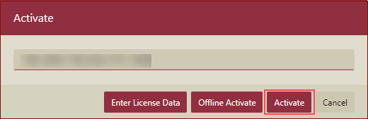 license activation online