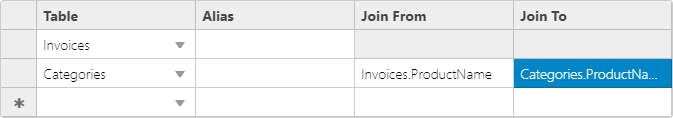 Fill cells in table