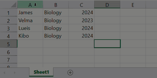 move column