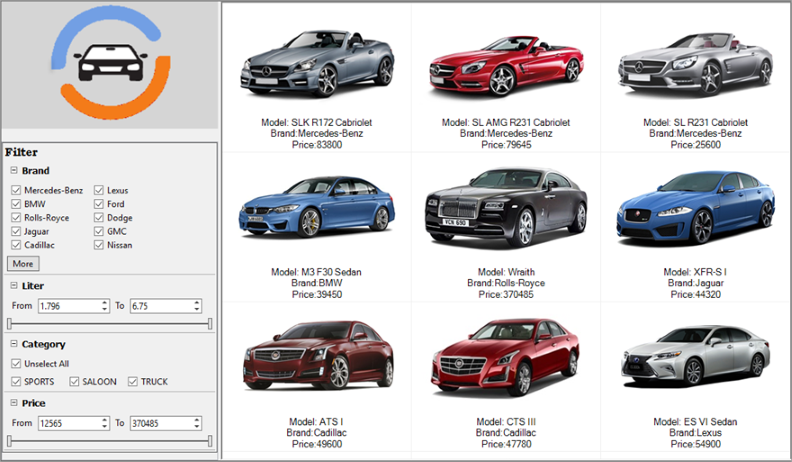 DataFilter with FlexGrid