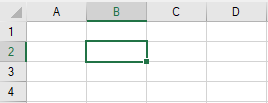 Single Cell Selected in Work Area of Spread Designer