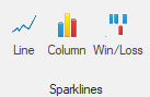 Insert Sparklines