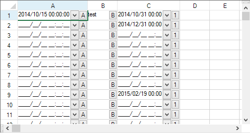 Touch support with GcDateTime and GcTextBox cells