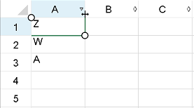 Sort Indicator
