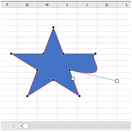 Image depictng corner point in shapes.
