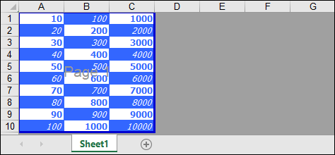 PageBreakPreview
