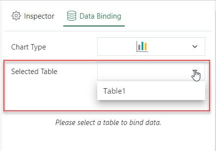 DC_Selected Table dropdown