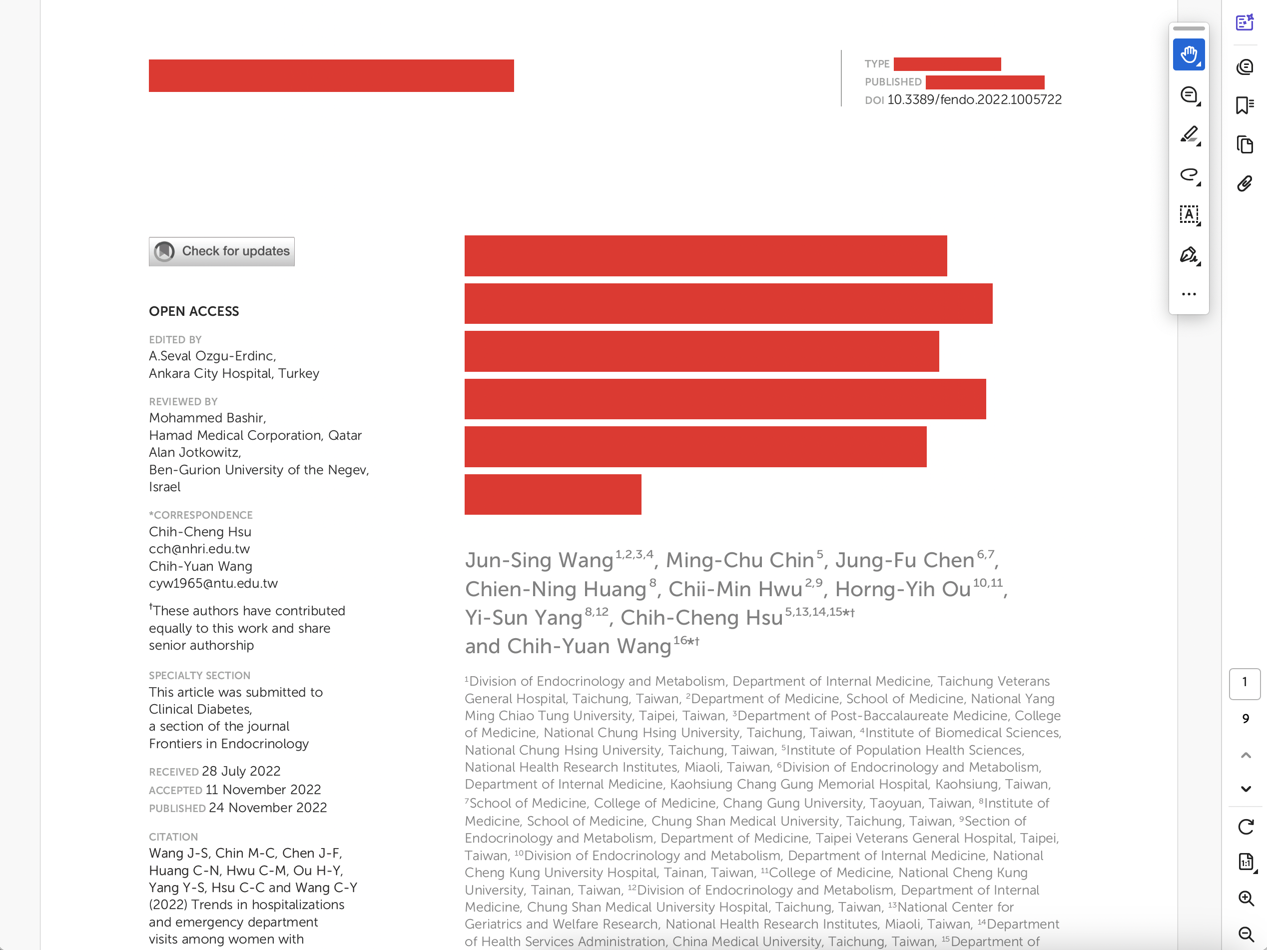 DsPdf demonstrating how to find and redact text links in a PDF document