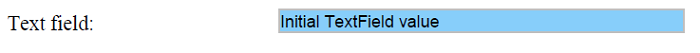 Widget annotation in a PDF file