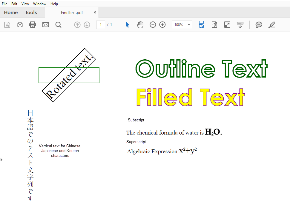 Text Features