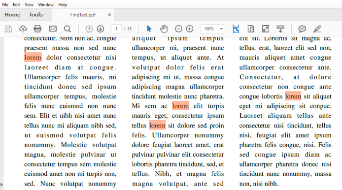Search Text