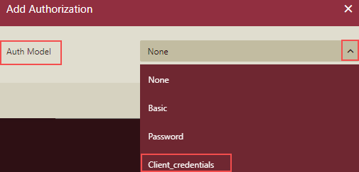 select-client-credentials