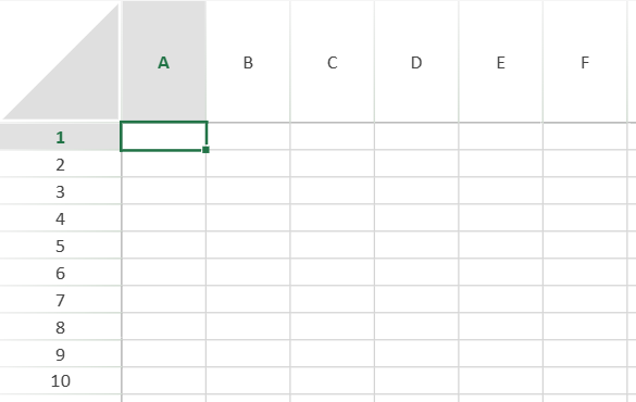 SpreadJS header area with the column header row increased to 90 pixels and the row header column widened to 90 pixels using SheetArea methods.