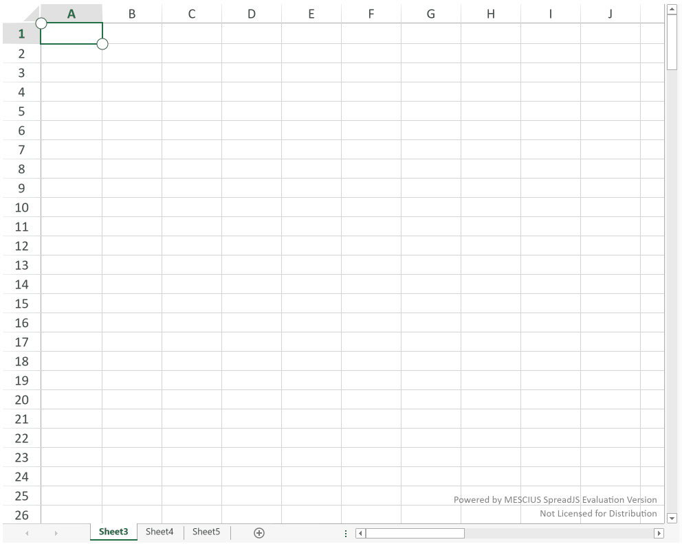 SpreadJS touch workflow demonstrates inertial vertical, horizontal, and diagonal worksheet scrolling continued by a flick gesture after release.