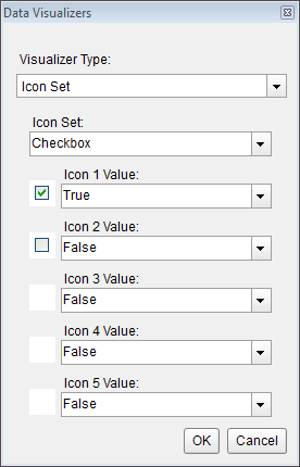 Data Visualizers Dialog in the Value property of the Image control
