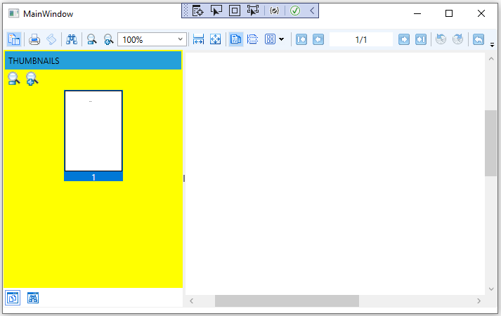Customized WPF Viewer Sidebar