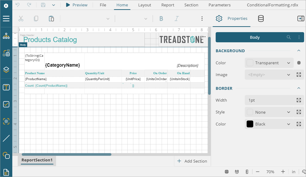 WebDesigner Interface