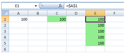 Dependent ranges