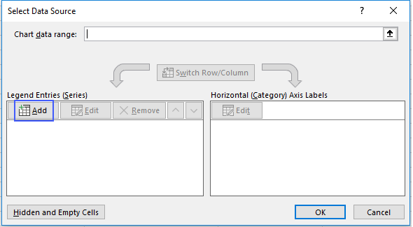 Select Data Source dialog