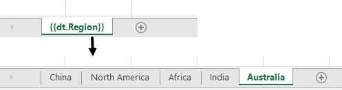 Bound field in sheet name