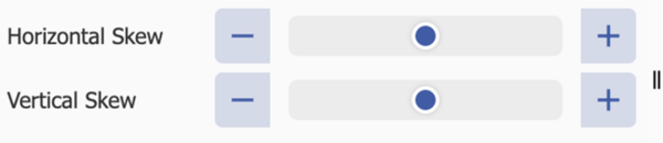 New Horizontal & Vertical Skew Transforms for Images