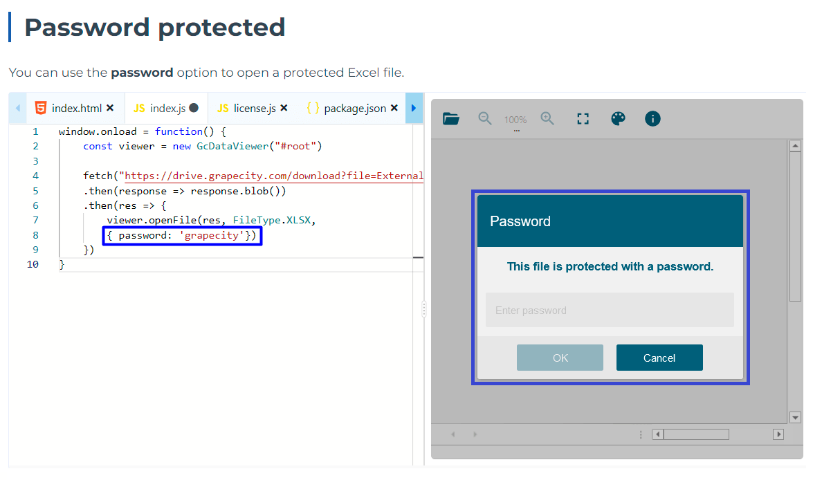 Open Password-Protected Excel Documents
