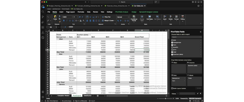 SpreadJS - XLSX Editor for VSCode