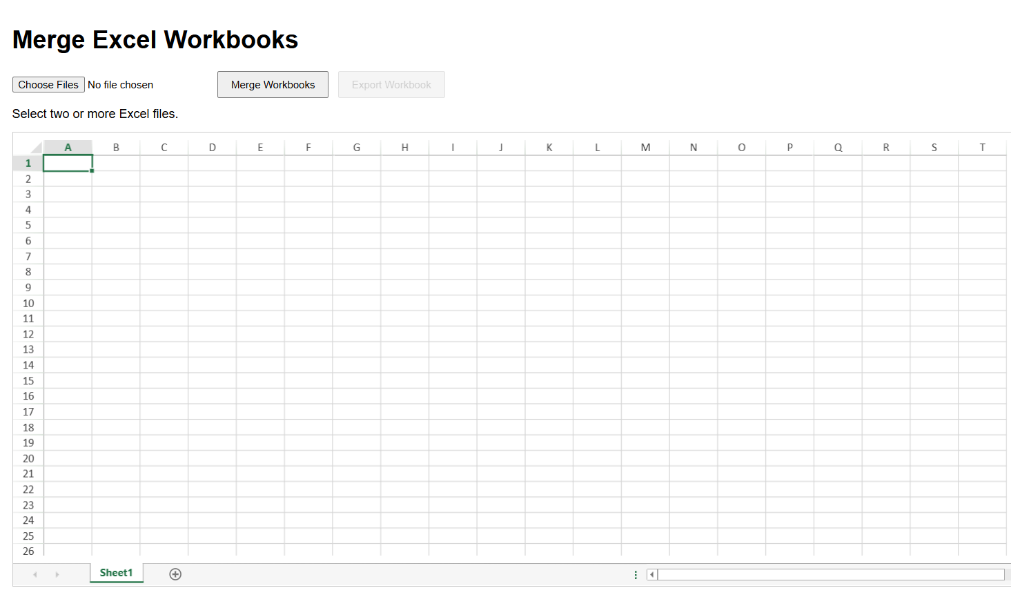 Create a JavaScript Spreadsheet Project | Input Elements