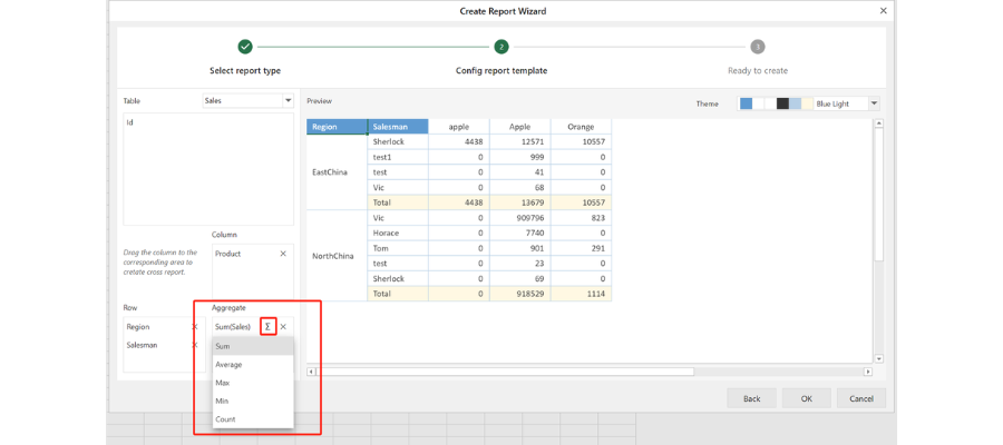 Find Fields in DataSource Panel