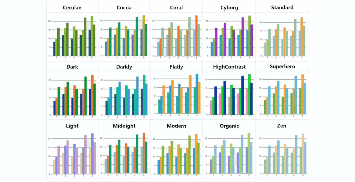 Blazor Color Palettes