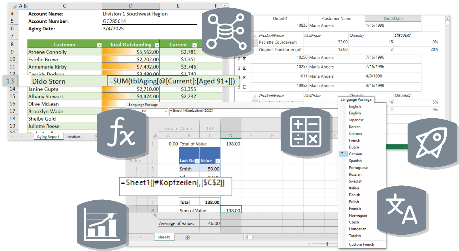 High-Performance .NET Spreadsheet Engine