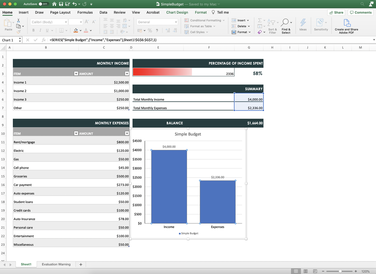 Create Spreadsheet