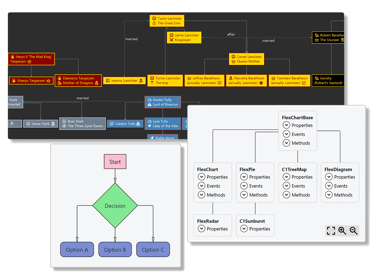 WinUI FlexDiagram