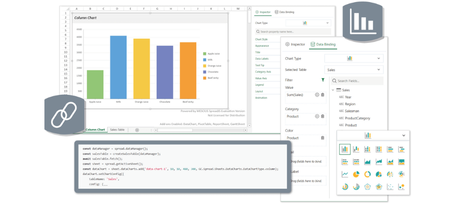 New DataCharts Add-On