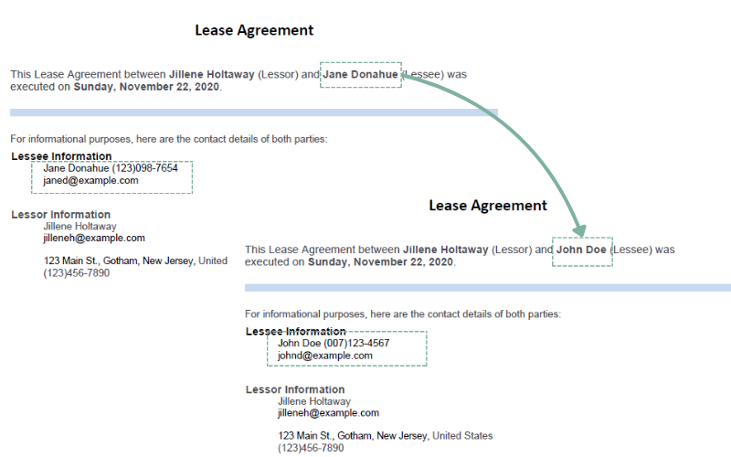 Programmatically Find and Replace Text in PDFs using JavaScript